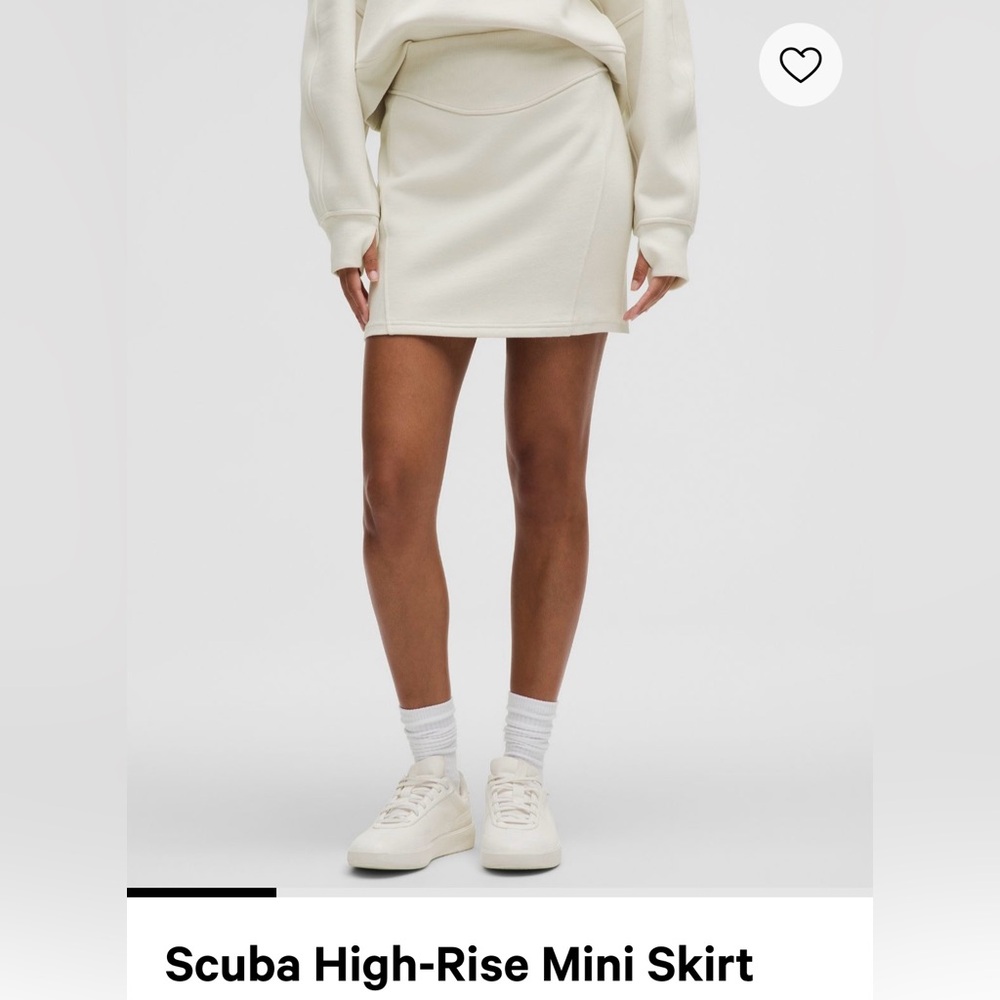 Lululemon Scuba Skirt Vitapink Sweet and Comfy Scuba soft High-Rise Mini Skirt🩷 - Picture 9 of 16